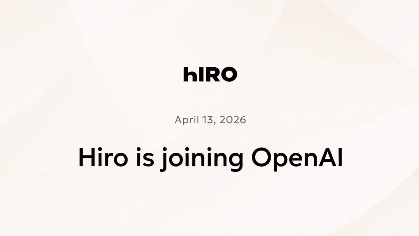 OpenAI acquires Hiro Finance to expand chatbot finance capabilities