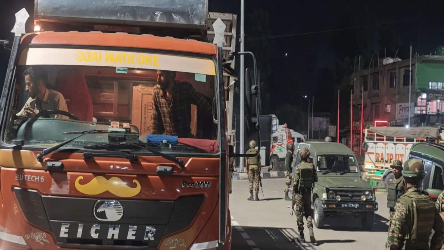 Security tightened on Jammu Srinagar highway for Shri Amarnath Yatra