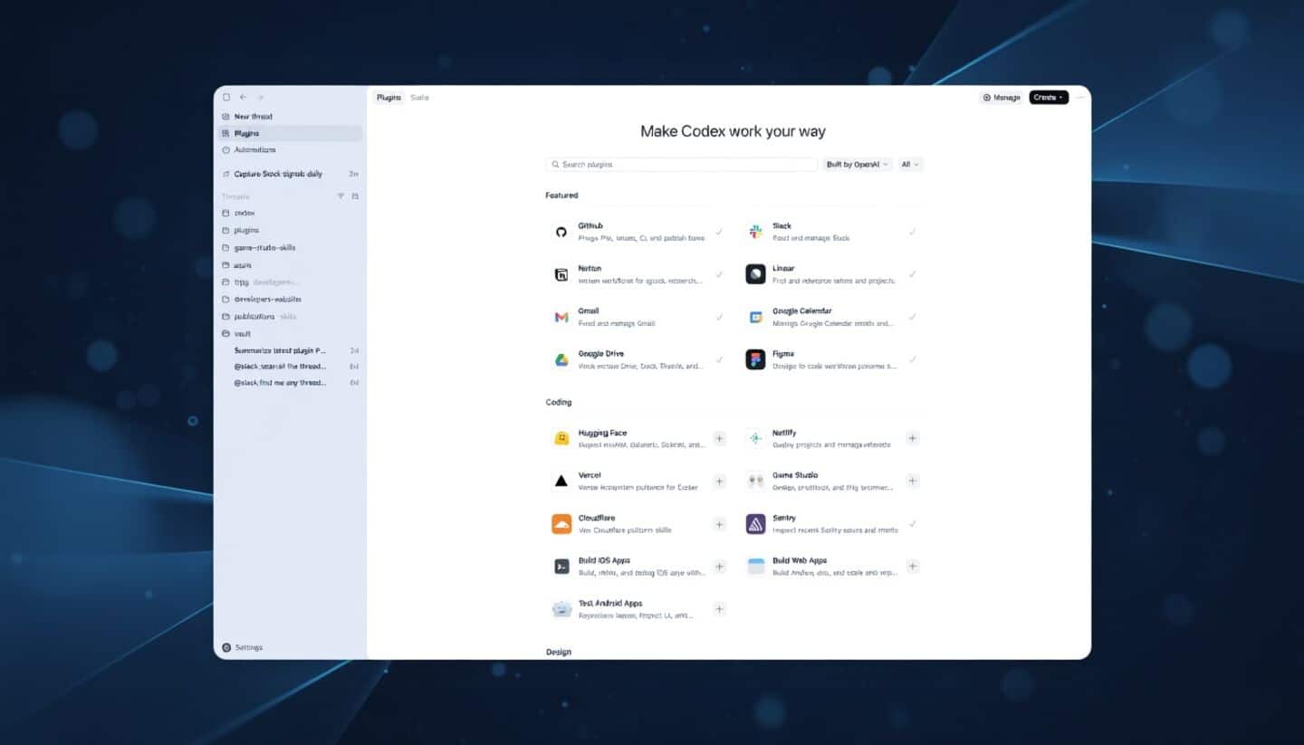 OpenAI upgrades Codex with plugins to extend beyond coding