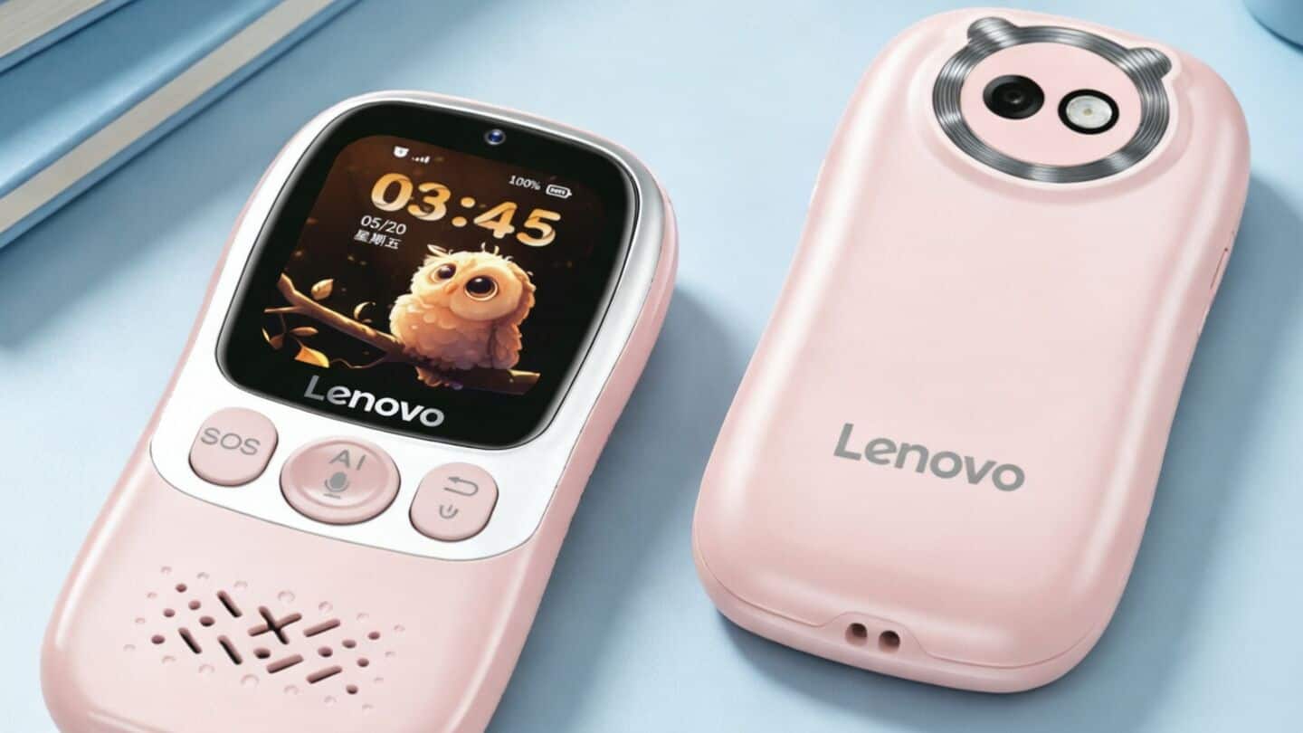 Lenovo launches AI student phone focused on learning and safety