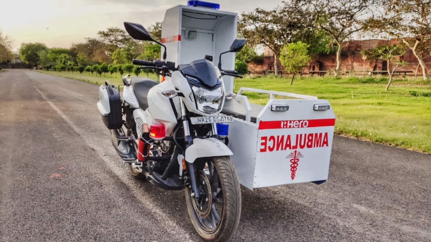 India's road ministry seeks 2-year fitness certificates for 2-wheeler ambulances