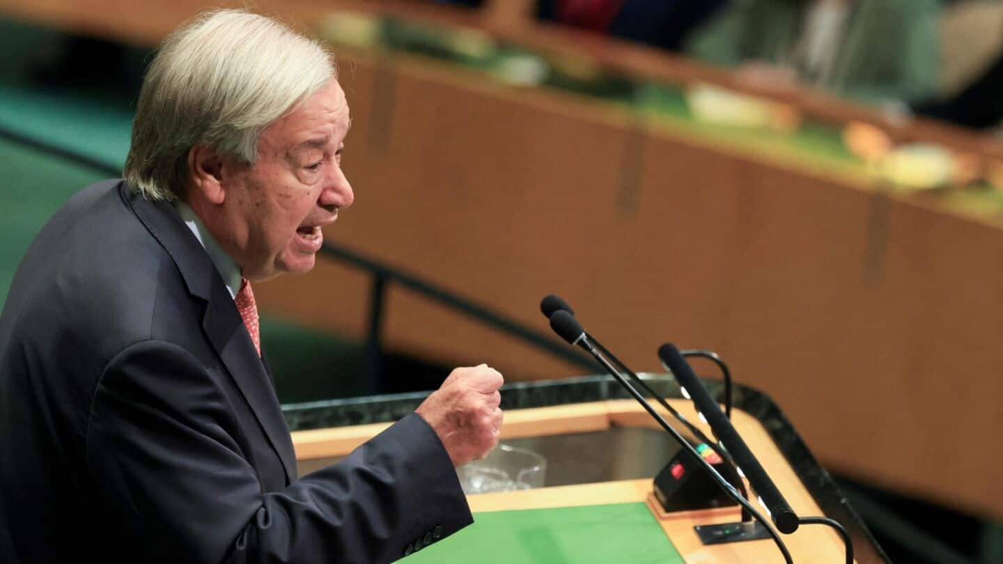 UN Secretary-General Guterres urges Security Council reform, permanent African representation