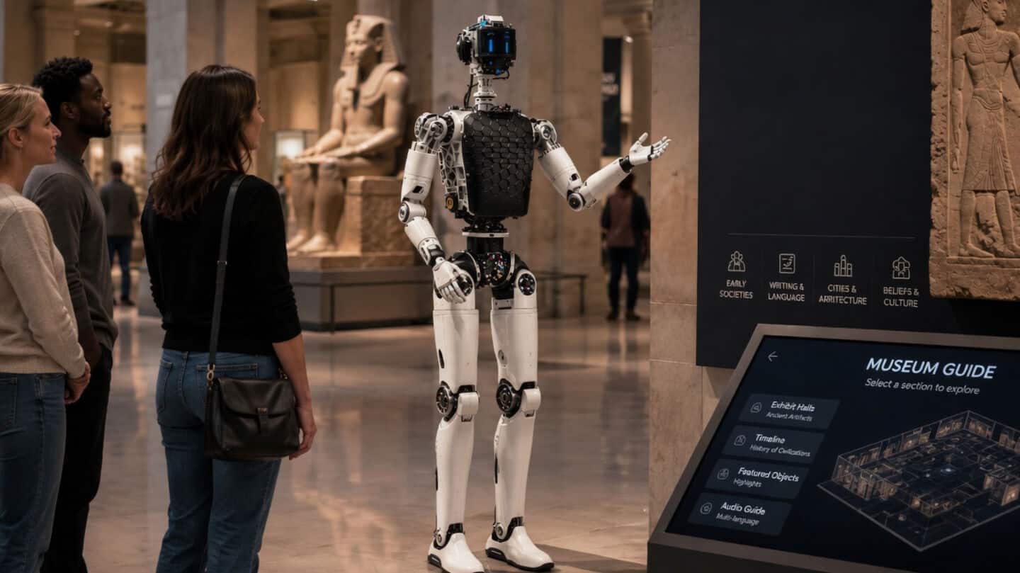 Faraday Future unveils futurist humanoid plus 5 other robots