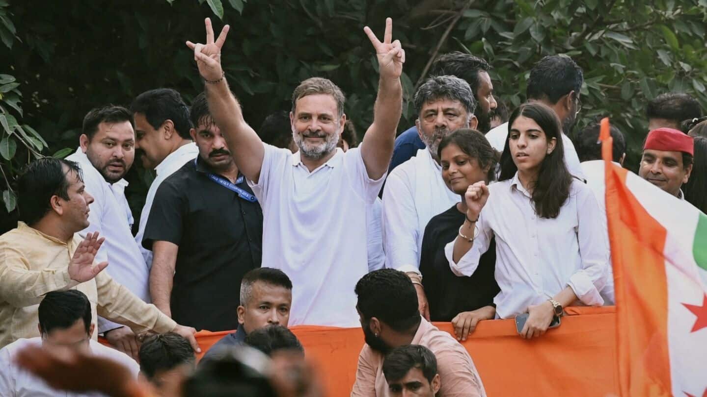 Supreme Court stays Rahul Gandhi defamation trial, to review summons