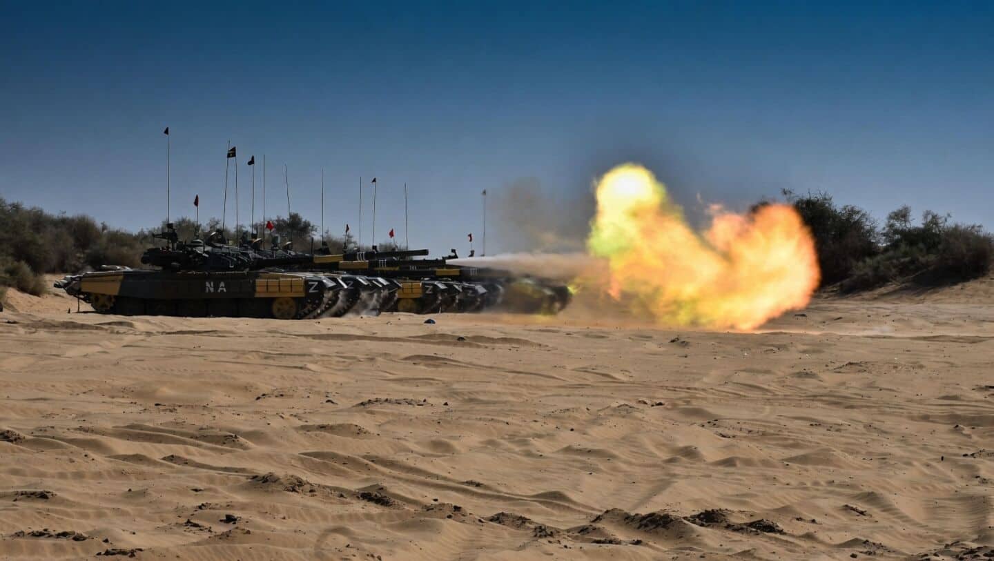 Indian Army upgrades aging T-72 tanks lagging behind western models