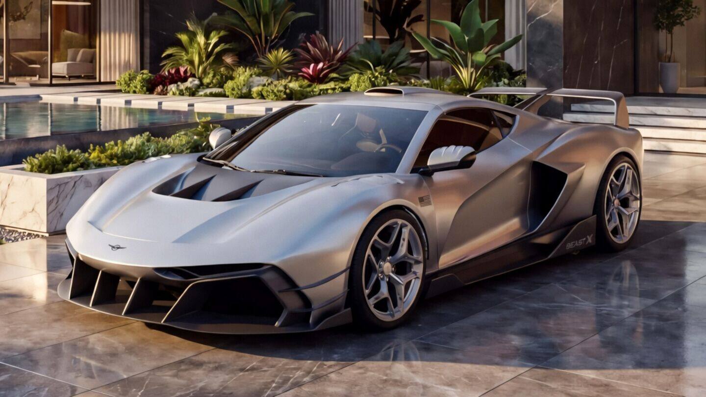 Rezvani Motors unveils Beast X hypercar with 1,560hp