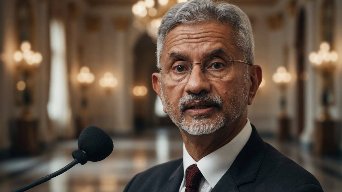 S Jaishankar at Bloomberg criticizes China, outlines EU FTA timeline