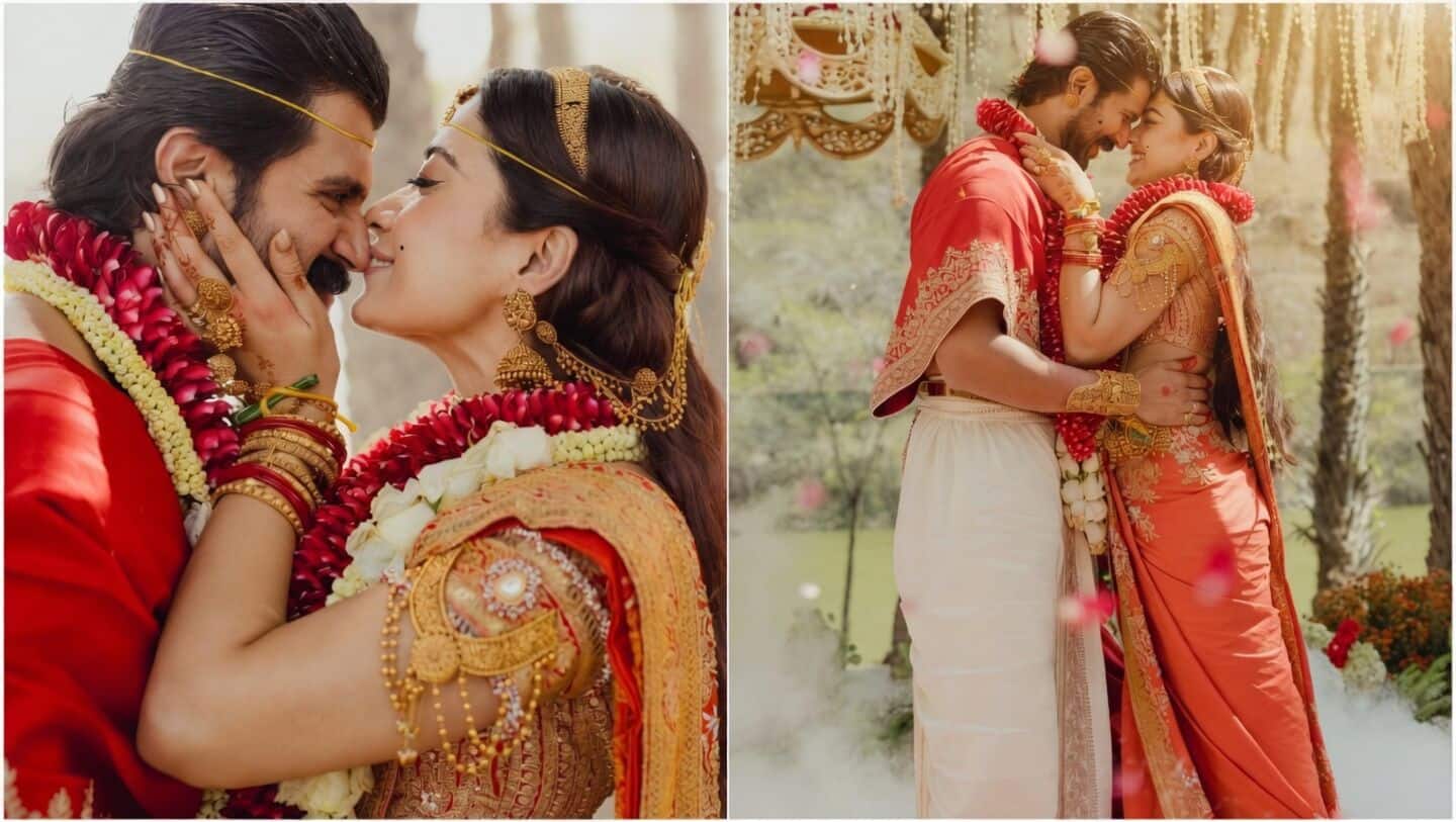 Mandanna and Deverakonda marry in Udaipur, honour Telugu Kodava traditions