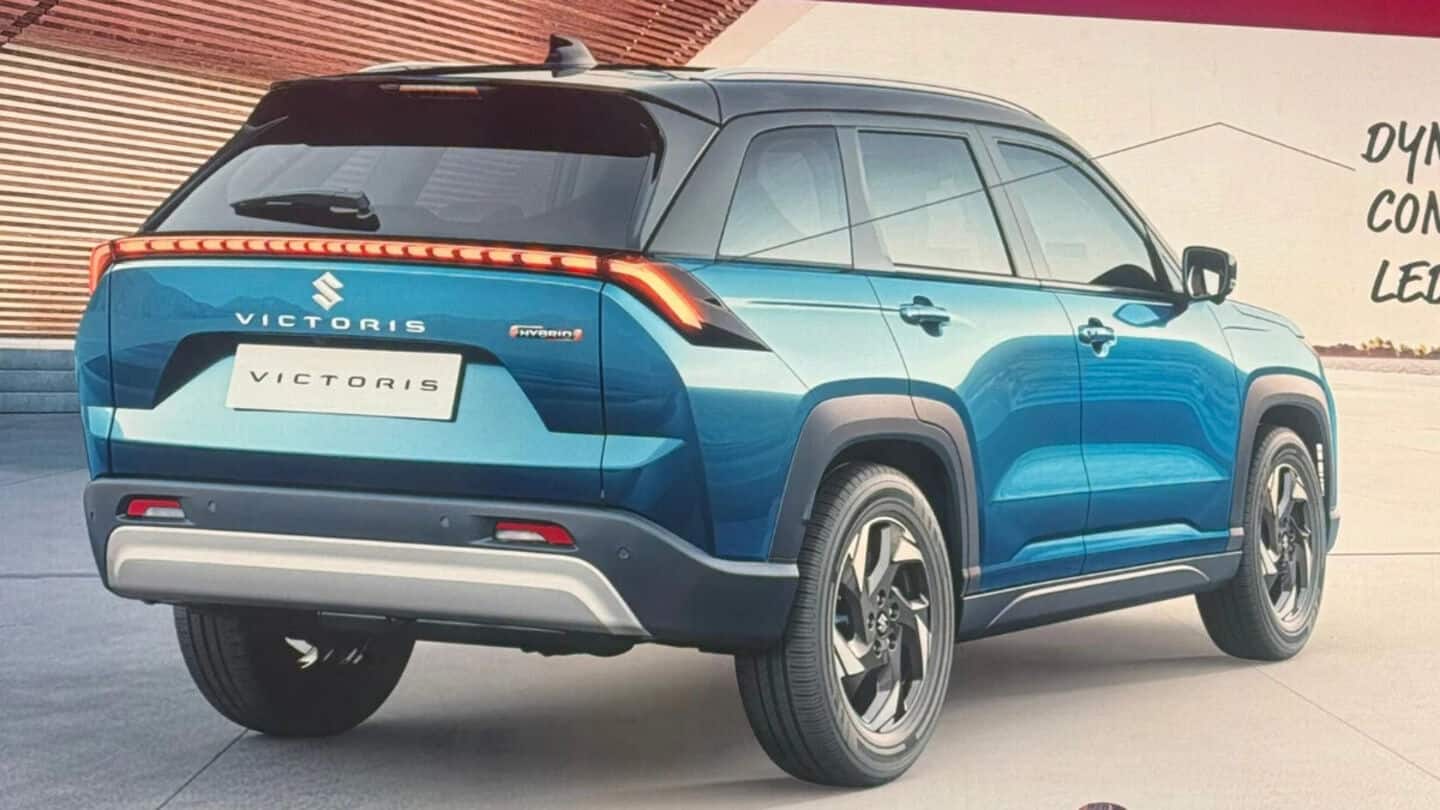 Maruti Suzuki showcases Victoris SUV running on bio gas