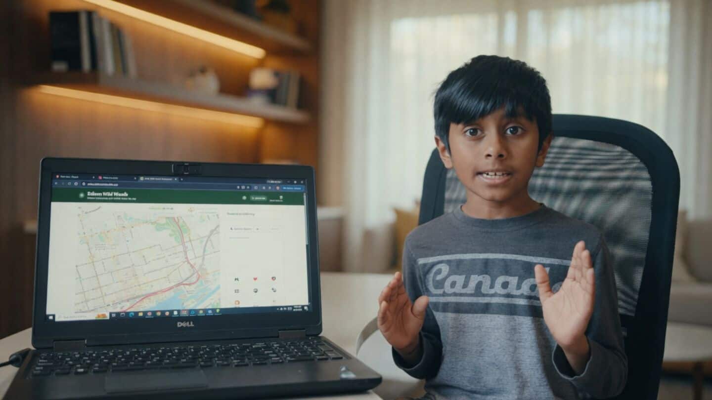 Viyoohan, 8, creates Urban Wild Watch to document neighborhood wildlife