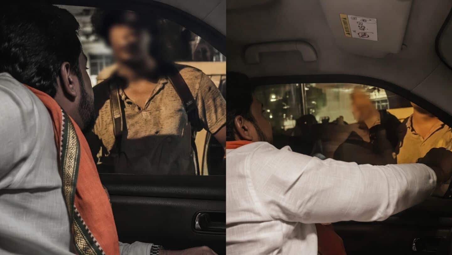 Hindutva nationalist Satyam Pandit assaults student after 36-day CJP protest