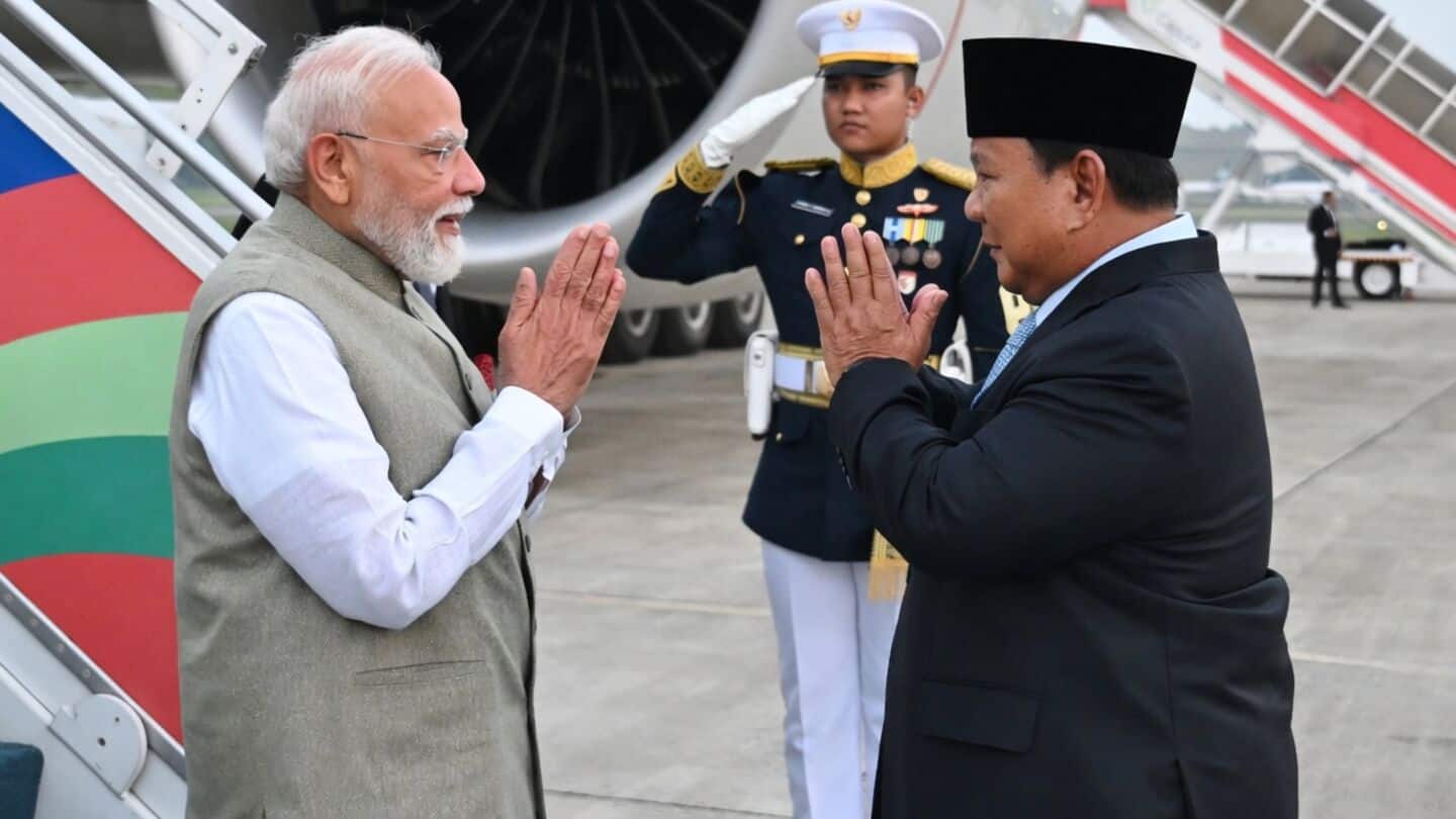 Modi starts Indonesia visit focusing on defense and critical minerals