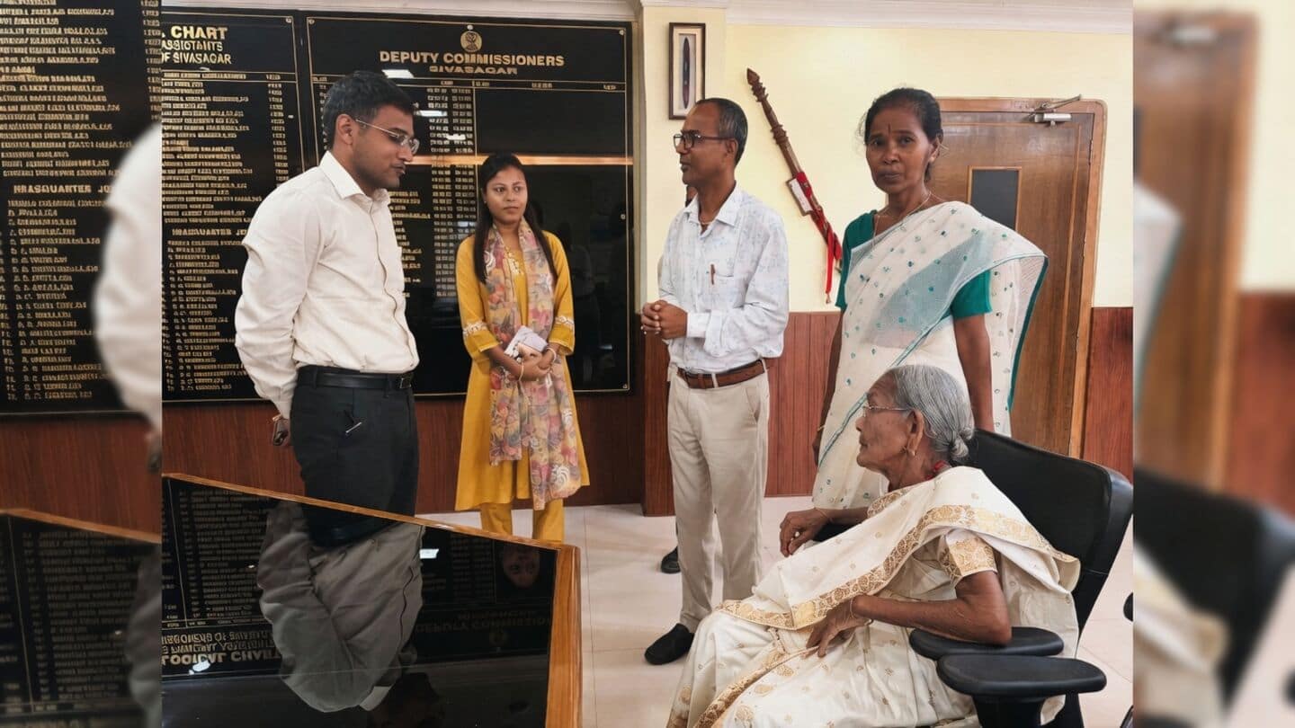 Kanaklata Das, 103, donates life savings to 77 flood-hit families