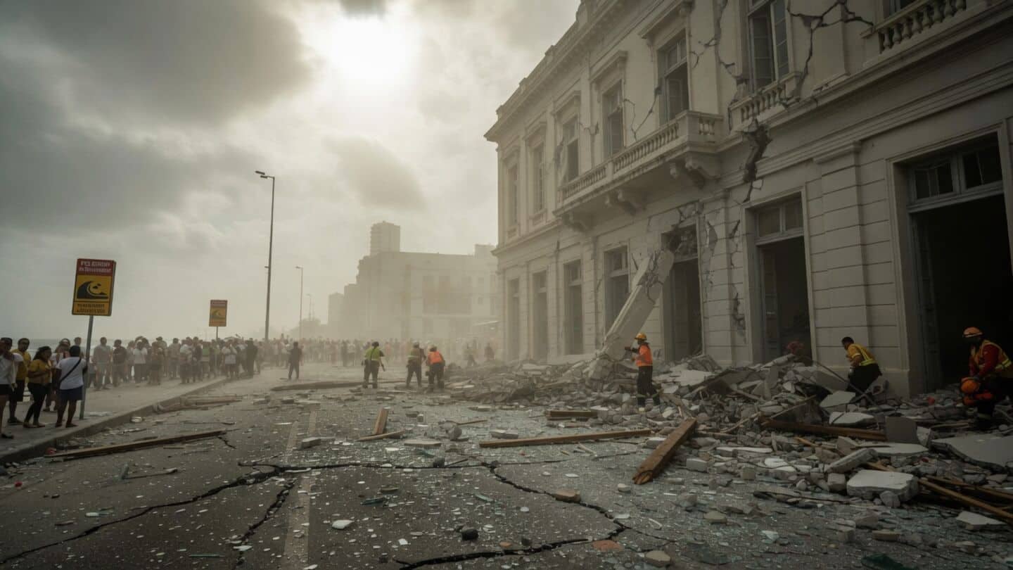 Powerful 7.7 earthquake hits Panama near Pitaloza Arriba, prompting evacuations