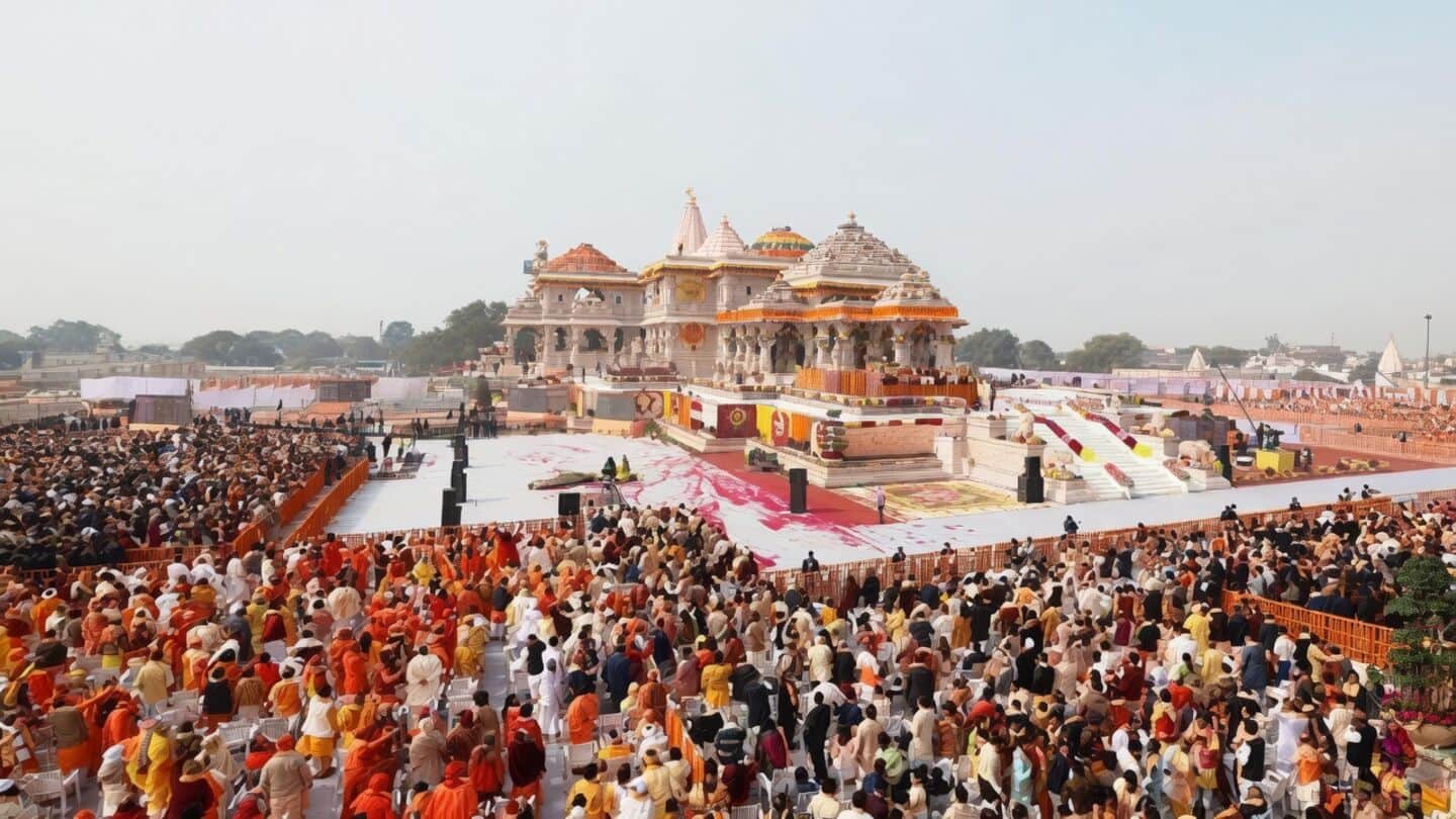 SIT questions over 40 in Ayodhya Ram temple donations probe
