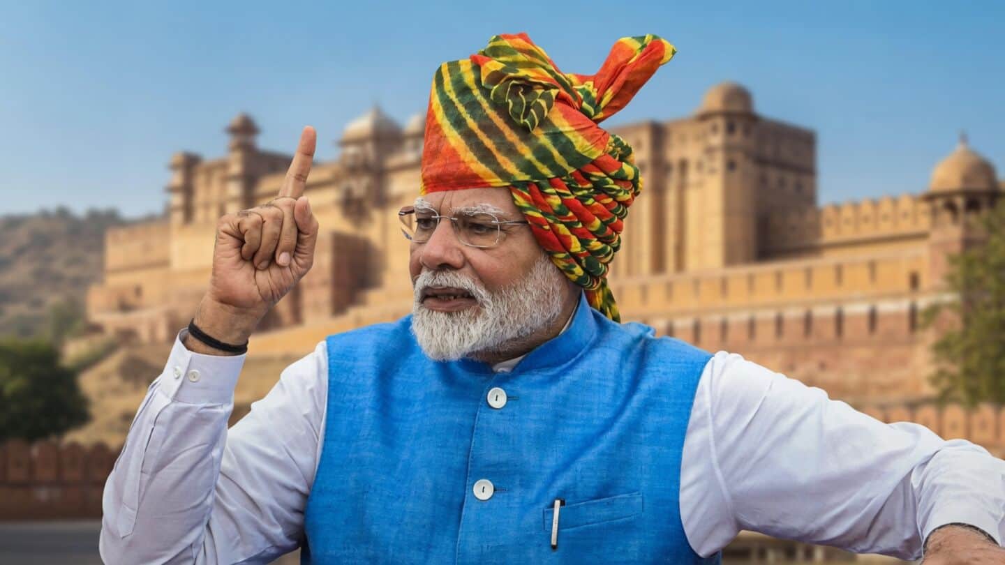 Narendra Modi leads Red Fort, urges 'Viksit Bharat' by 2047