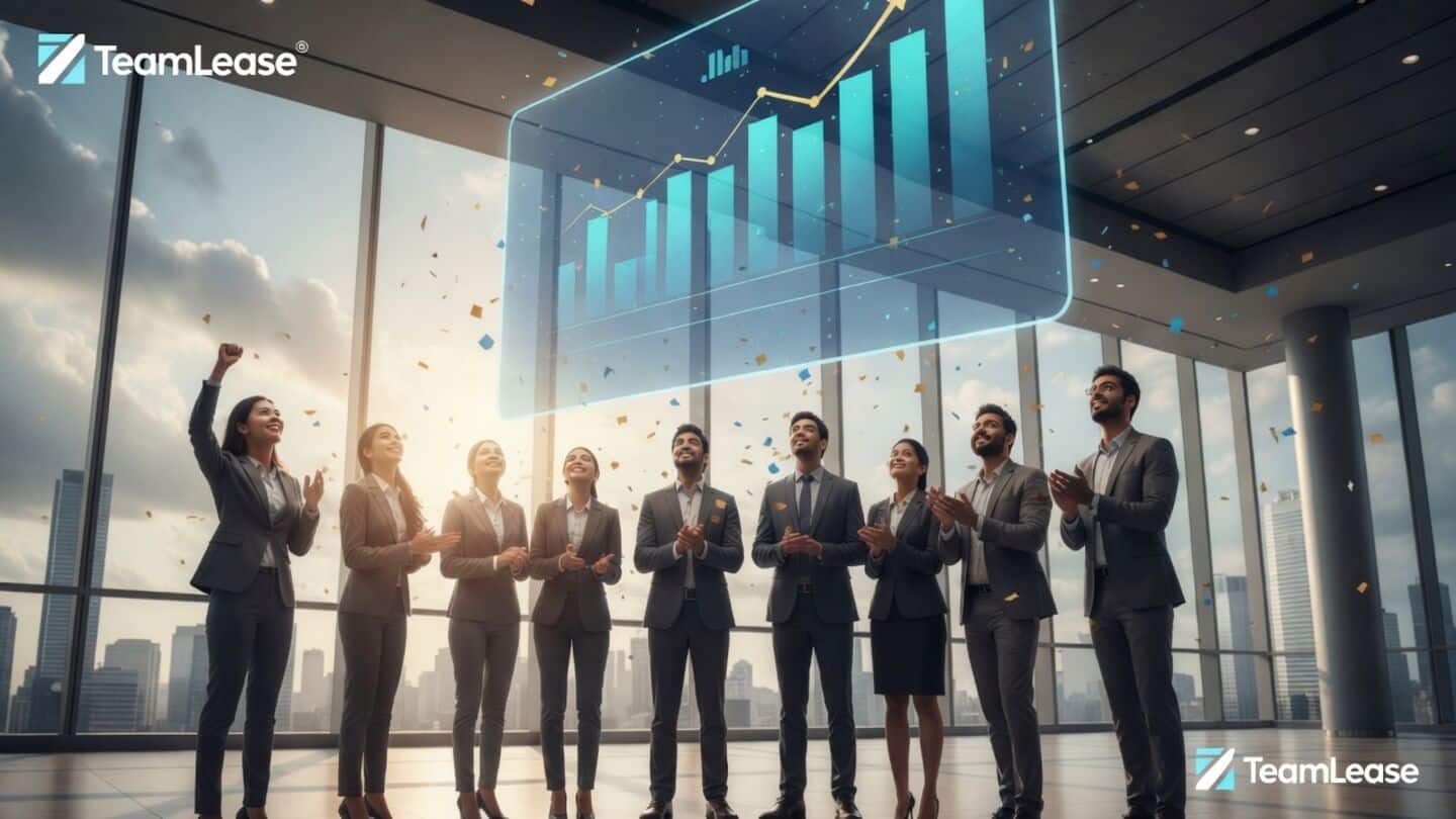 TeamLease June quarter profit up 31.4% to ₹34.9cr revenue ₹3,034.7cr