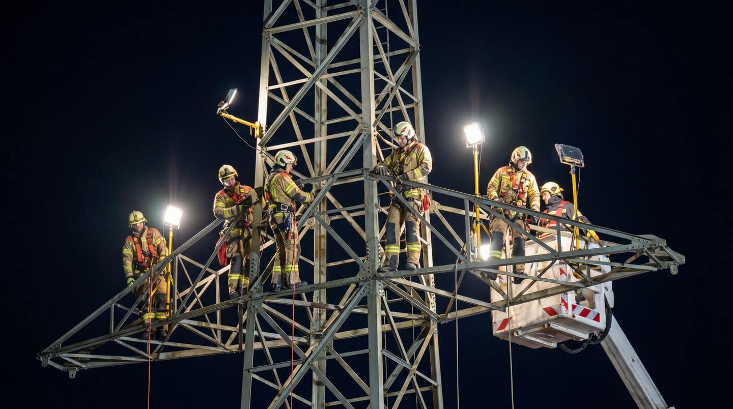 Drunk man atop Pimpri-Chinchwad high tension tower sparks hours-long rescue