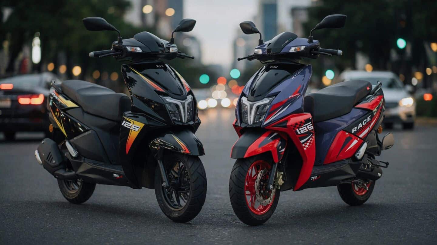 TVS NTORQ 125 Disc and Race Edition get festive colors