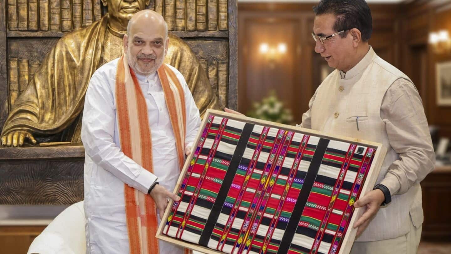 Amit Shah promises ₹10cr rice to Mizoram amid refugee influx