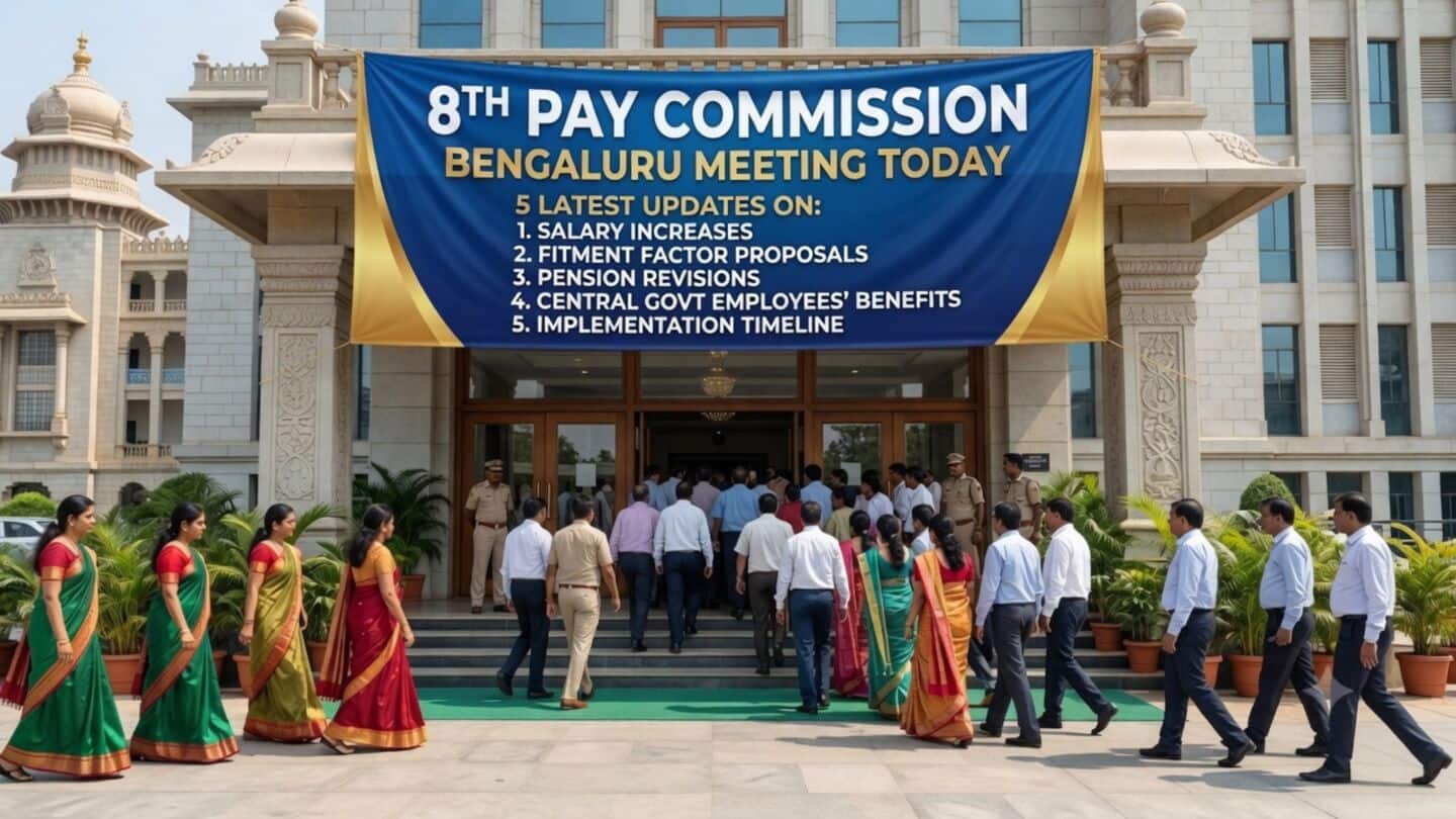 Eighth Pay Commission starts Bengaluru consultations on pay, allowances, pensions