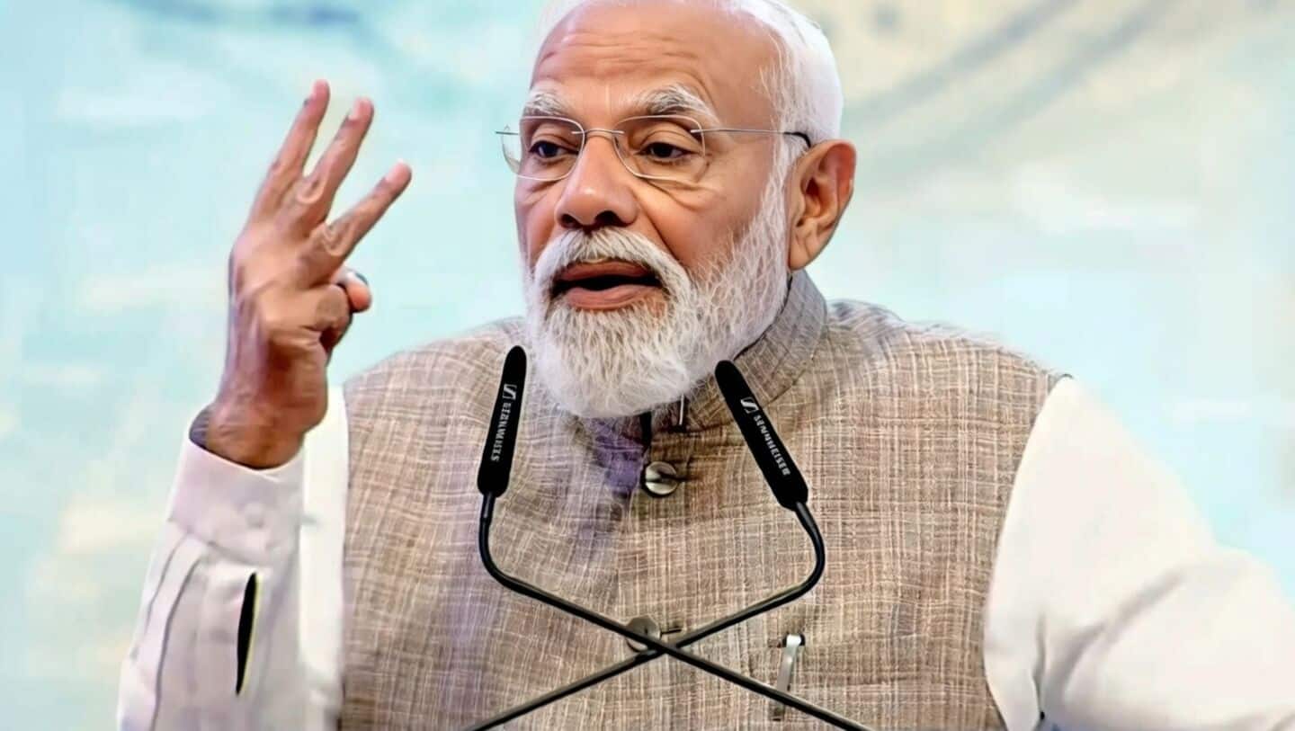 Narendra Modi spotlights water conservation with 70,000 Amrit Sarovar bodies