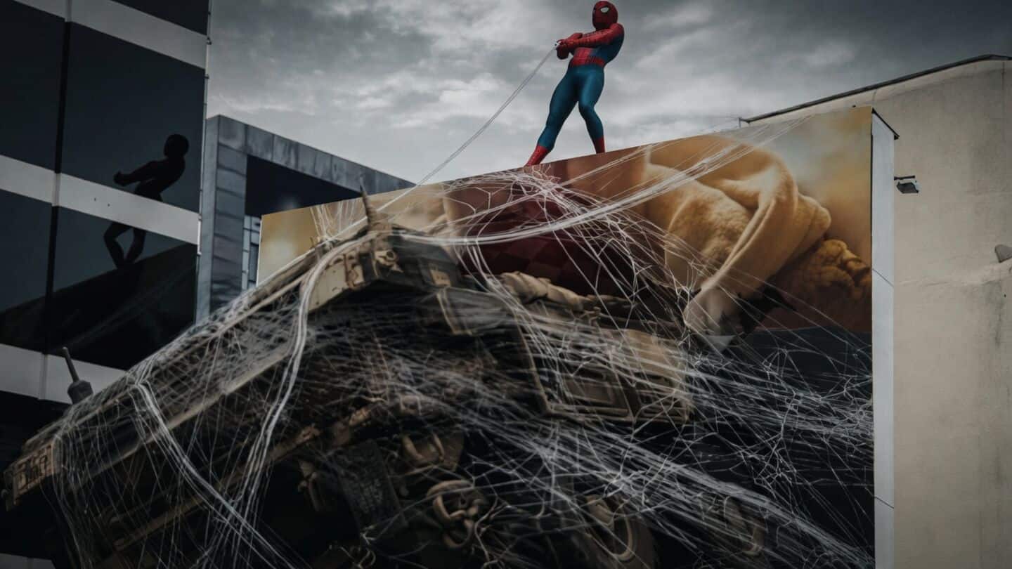 Mumbai gets 3D Spider-Man billboard for 'Spider-Man: Brand New Day'