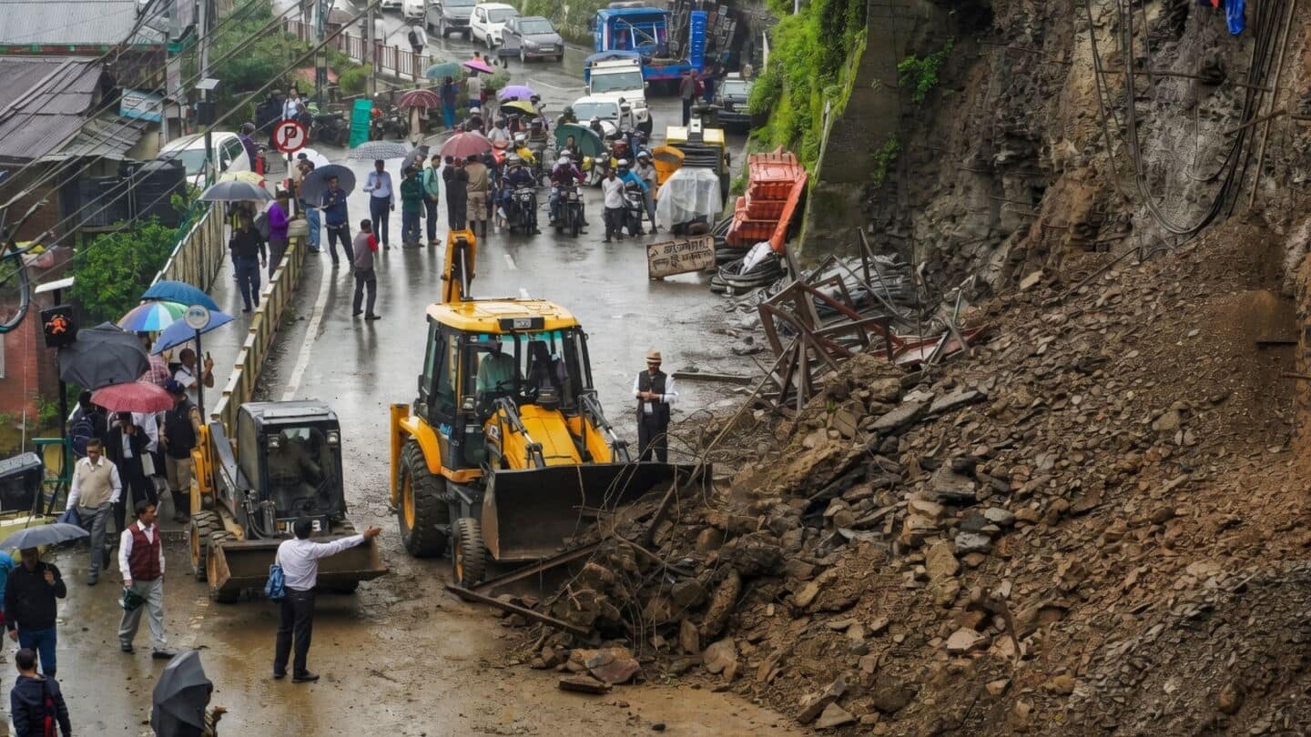 Heavy rains block 153 roads, disrupt Himachal's water and power