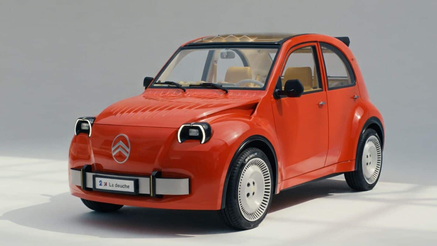 Citroen revives iconic 2 CV in India as hatchback, pickup
