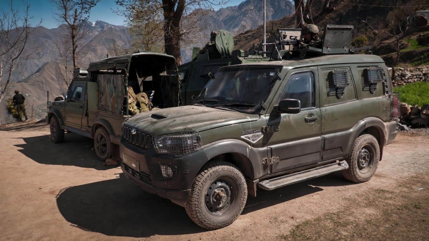Security forces begin combing Surankote Poonch after suspected terrorist movement
