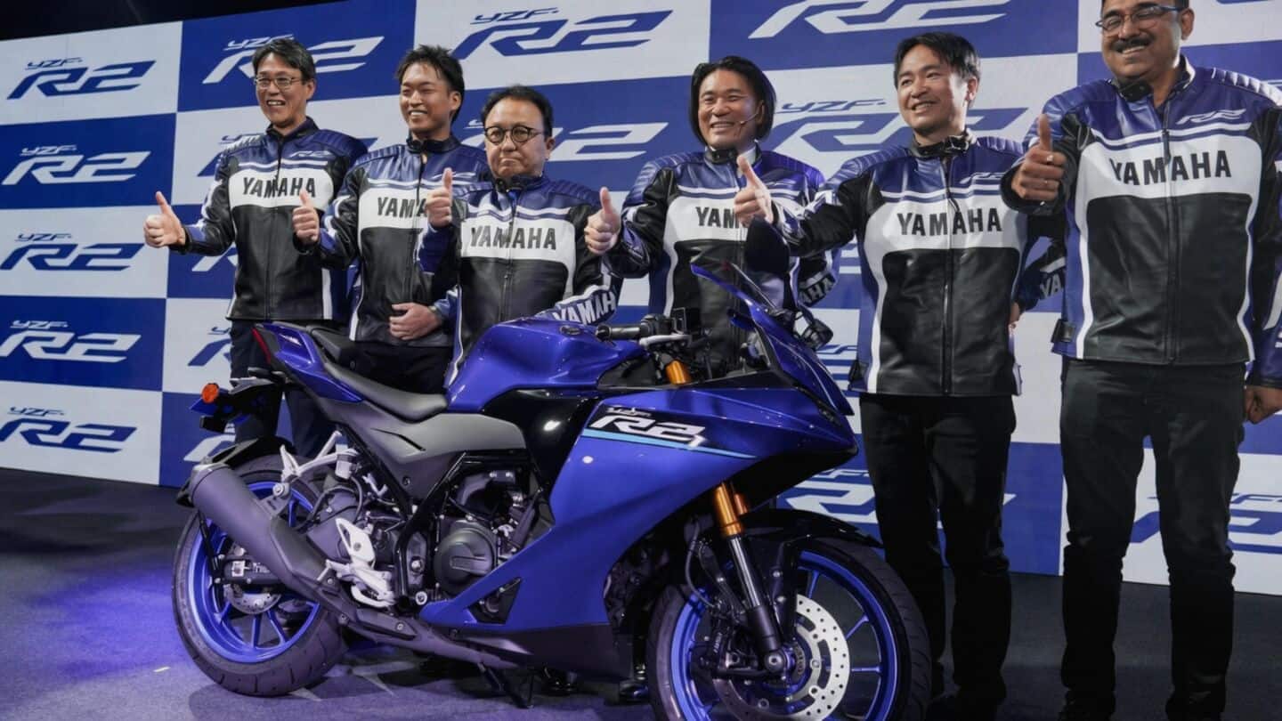 Yamaha launches YZF-R2 in India at ₹2.30L with 200cc engine