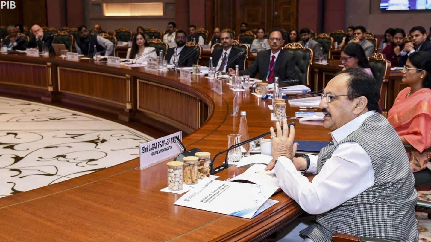 Nadda outlines India's $1 trillion chemicals industry target by 2040