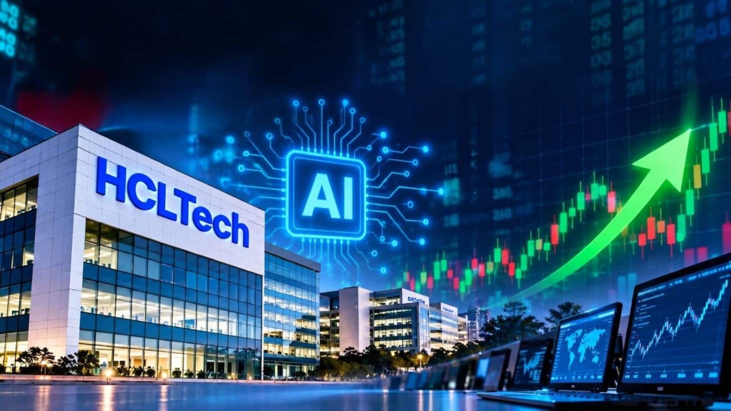 HCLTech stock up 4.7% after Q2 results, lifts FY27 guidance