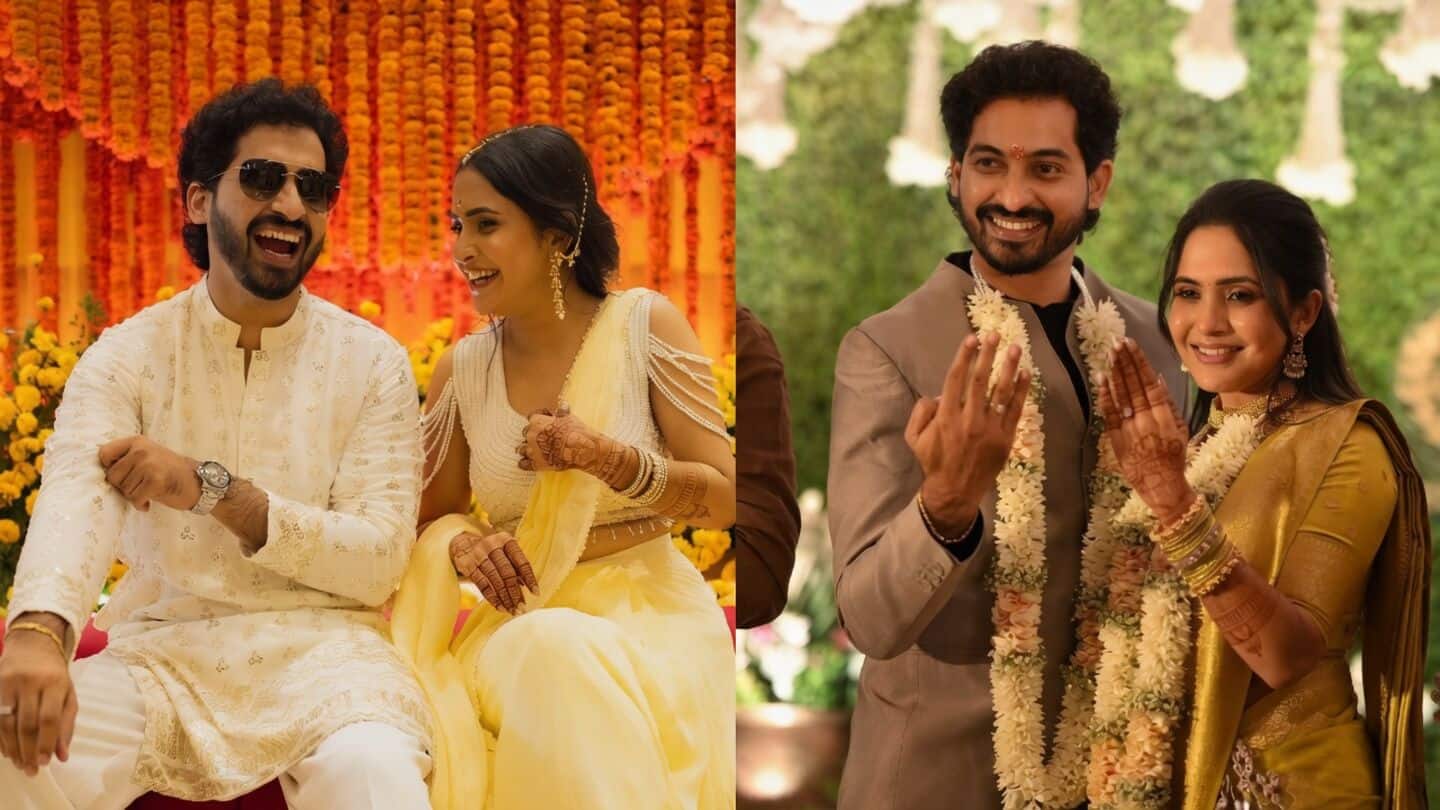 'Karbhari Laybhari' stars Sarkate and Chavaan marry in Mumbai