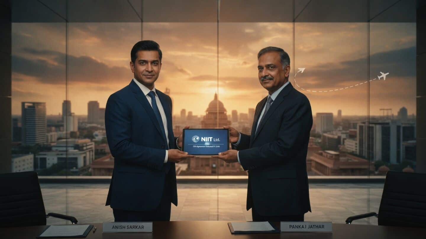 NIIT names Anish Sarkar CEO as Pankaj Jathar steps down