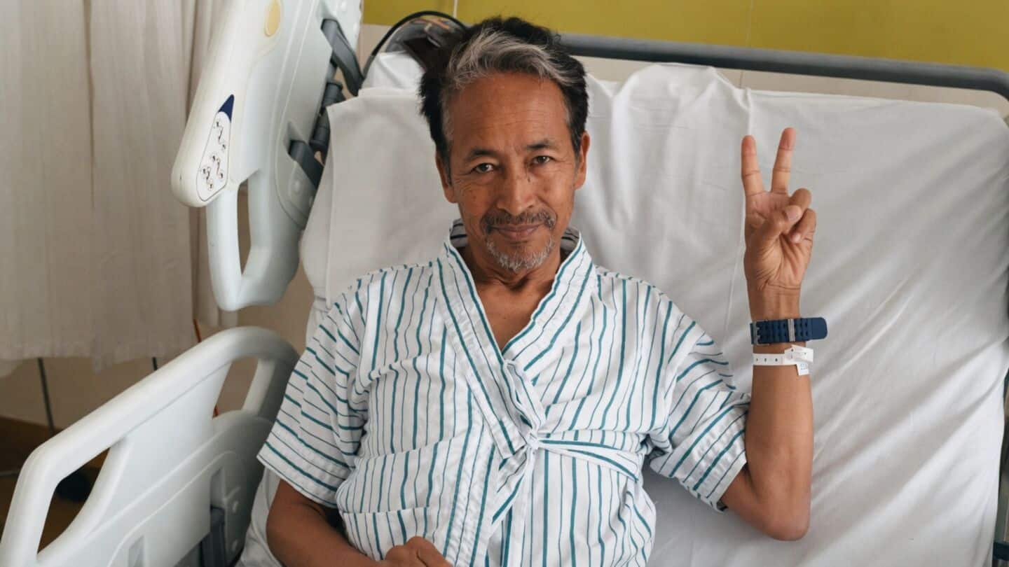 Sonam Wangchuk to leave Medanta July 27 and visit Rajghat