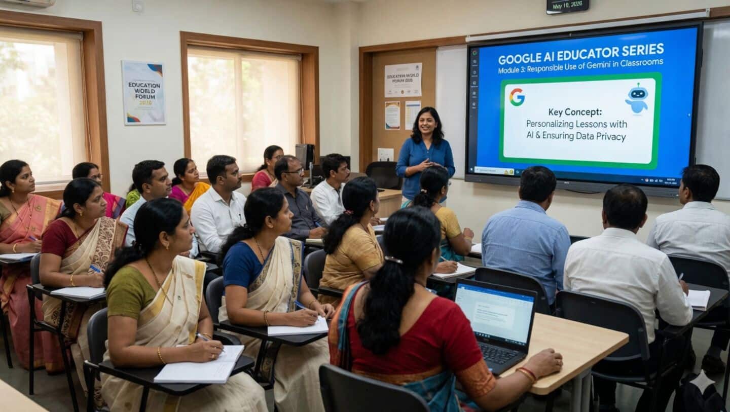 Google launches AI educator series to train Indian school teachers