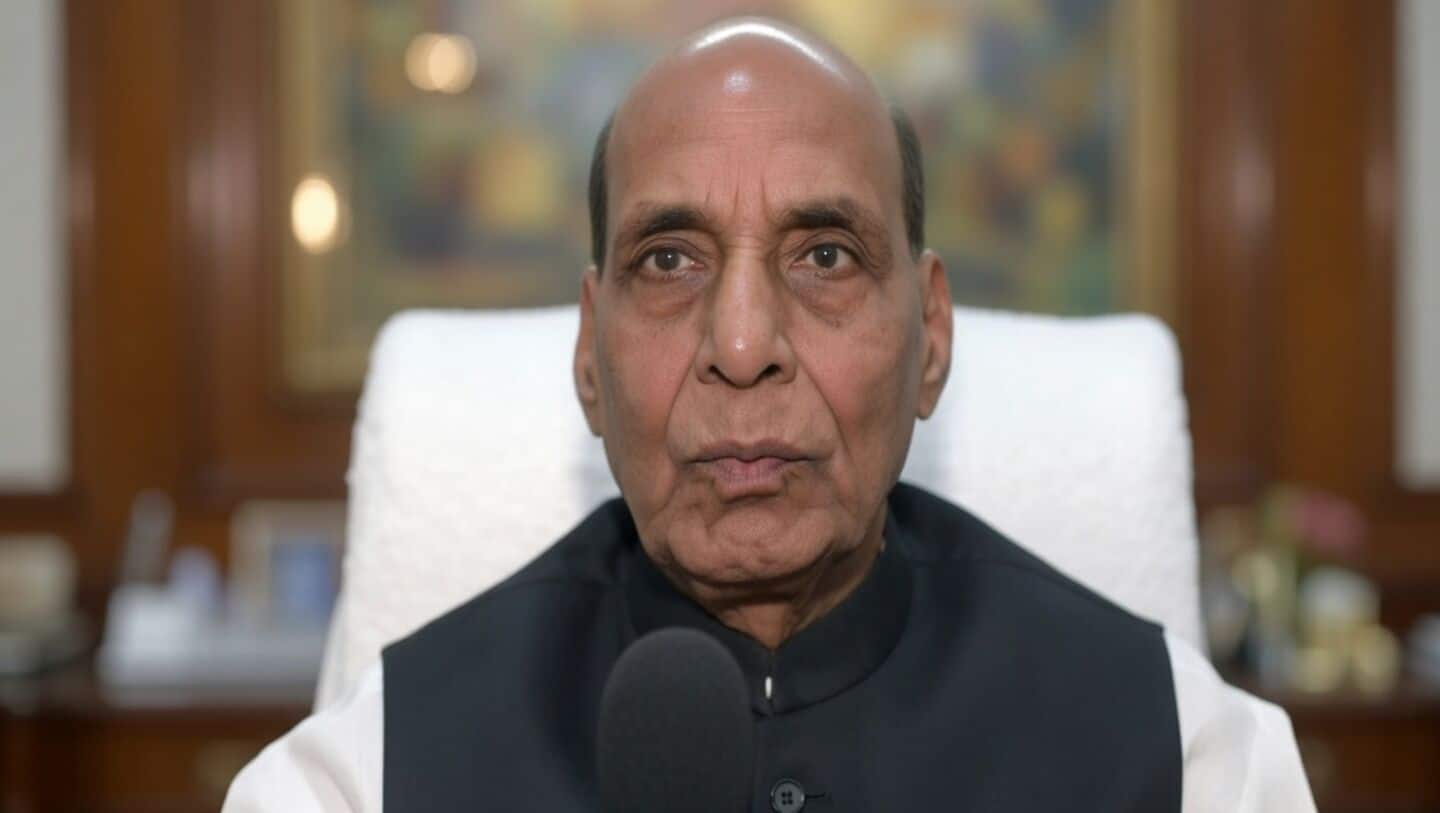Rajnath Singh chairs New Delhi meeting after PM Modi message