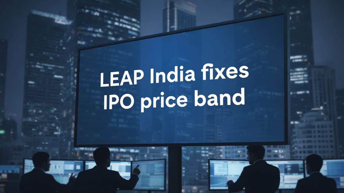 KKR-backed LEAP India sets IPO band at ₹151-₹159 aims ₹2,480cr