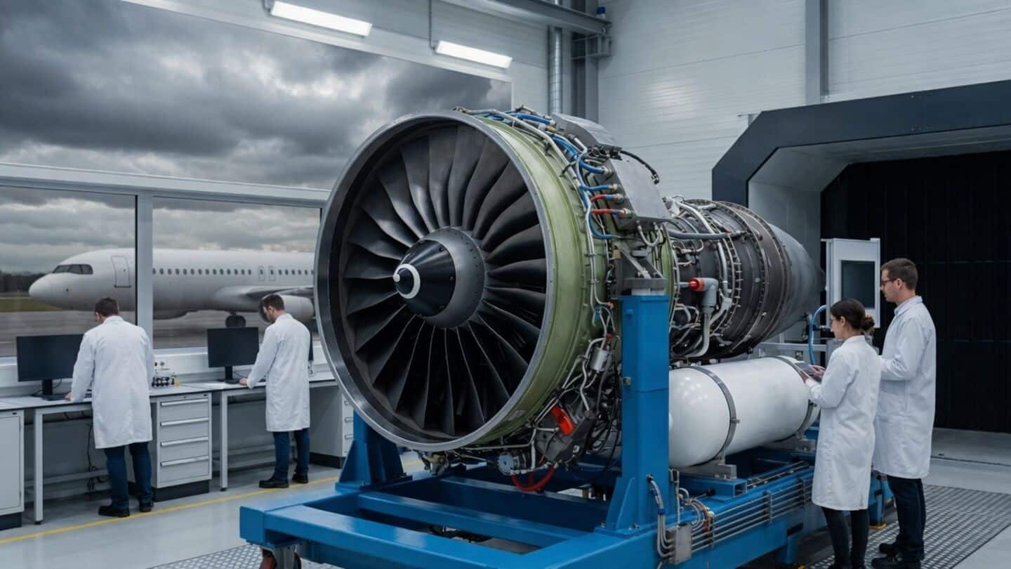 Airbus and MTU to set up hydrogen fuel cell company