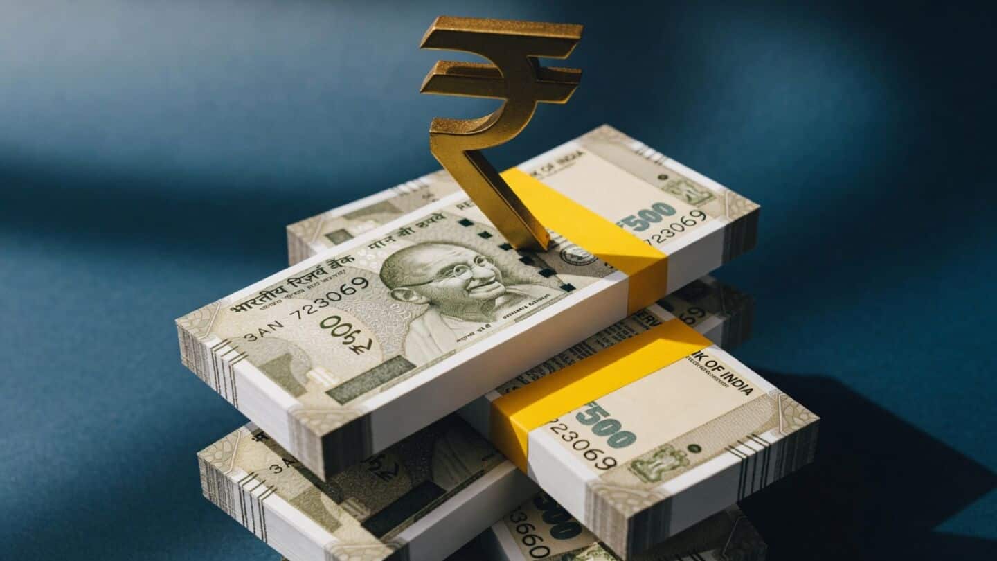 Rupee at 96.51 per US dollar after likely RBI support