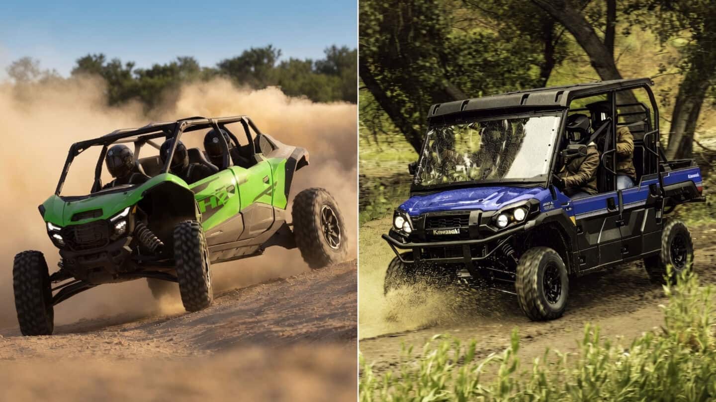 Kawasaki launches 5 side-by-side vehicles in India ₹38L to ₹78.90L