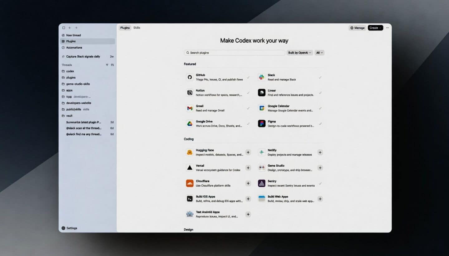 OpenAI adds Codex plugins to boost coding and planning
