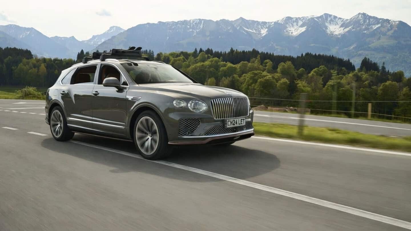 Bentley launches Alpine inspired Bentayga EWB Chalet Edition via Mulliner