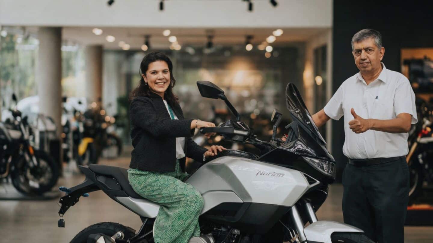 TVS rolls out 1st Norton Atlas bike at Hosur plant
