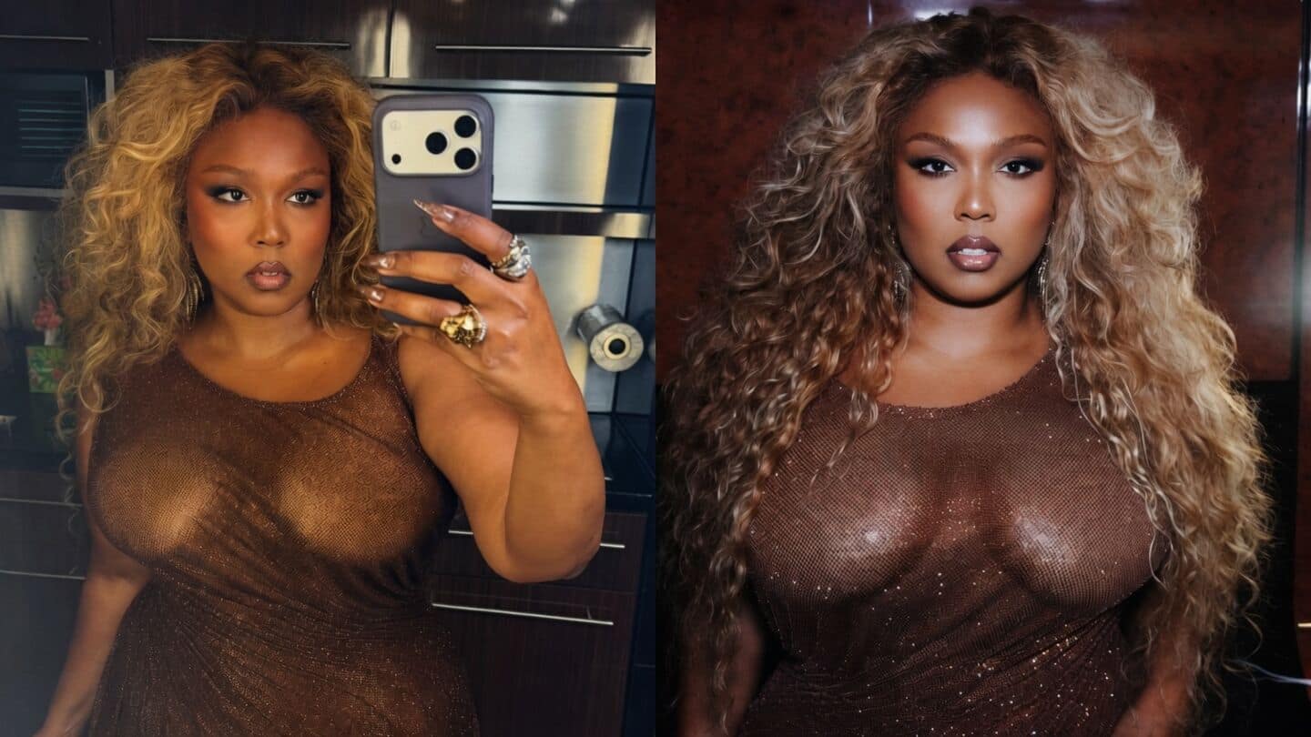 Lizzo dazzles in sparkling brown gown at BET Awards 2026