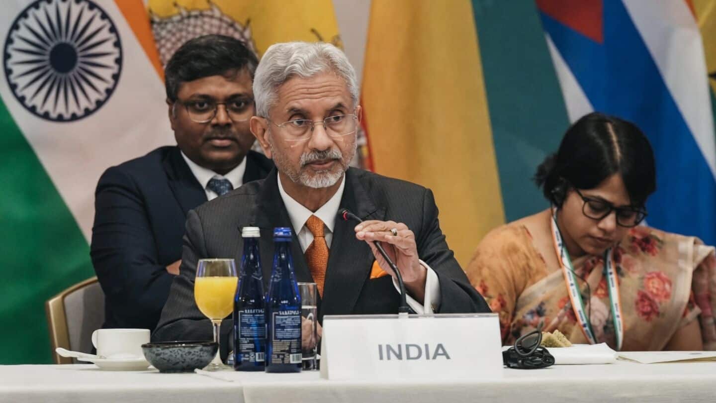 S Jaishankar urges Global South to use AI for unity