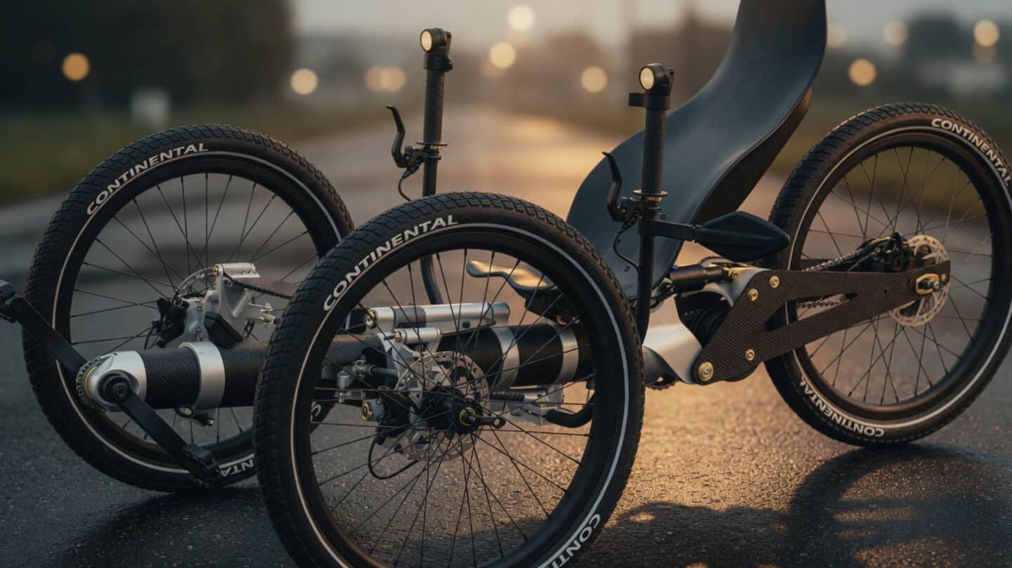 Ahmad Omari unveils Allroadracer TriX recumbent e-trike with telescoping body