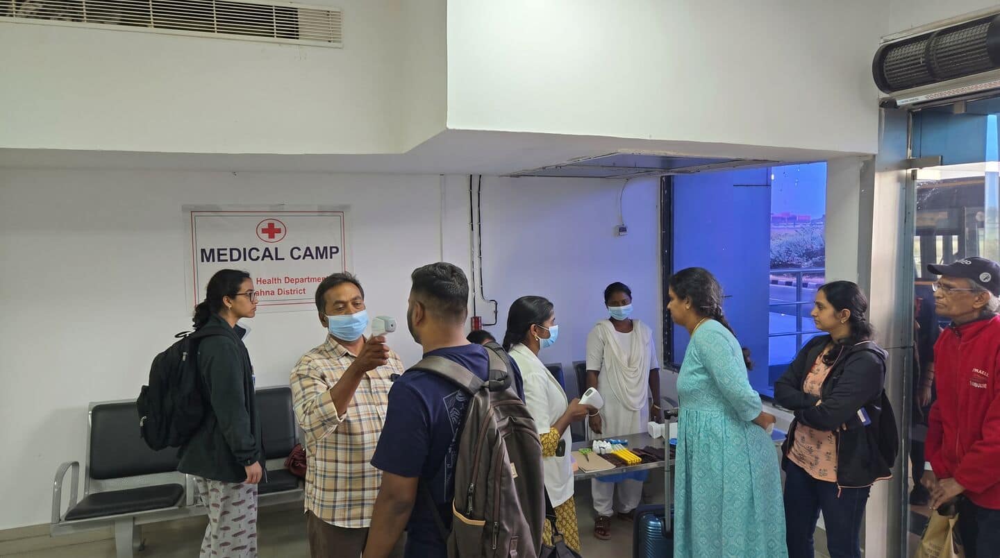 Andhra Pradesh starts Ebola checks for internationals at Vijayawada Airport