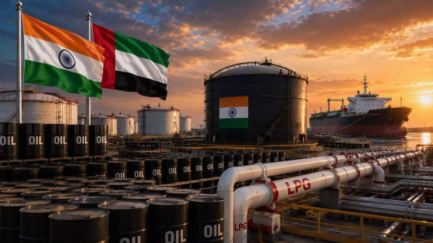 India UAE MOUs expand UAE-linked crude storage to 30 million